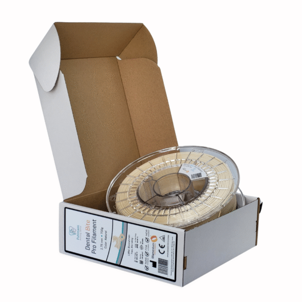 Puhlmann Printing Dental - Bite Pro 3D-Druck Filament für Löffel und Bissnahmen - Elfenbein - 700g - Für alle FDM-Drucker - MDR Klasse I – Bild 2